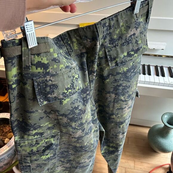 Vintage Combat Trousers Digital Camouflage Cargo Pants 31"-36" - Picture 8 of 16